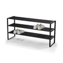 Černý kovový botník 100x48,5x29 cm Rex – Spinder Design