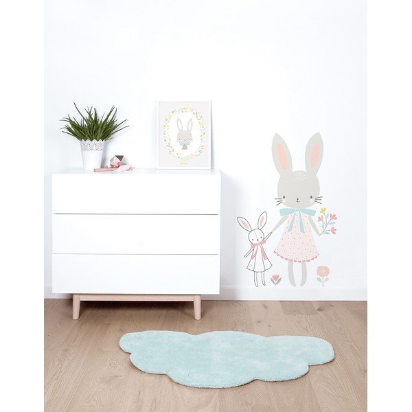 Dětská samolepka 58x90 cm Little Miss Rabbit – Lilipinso-image-2