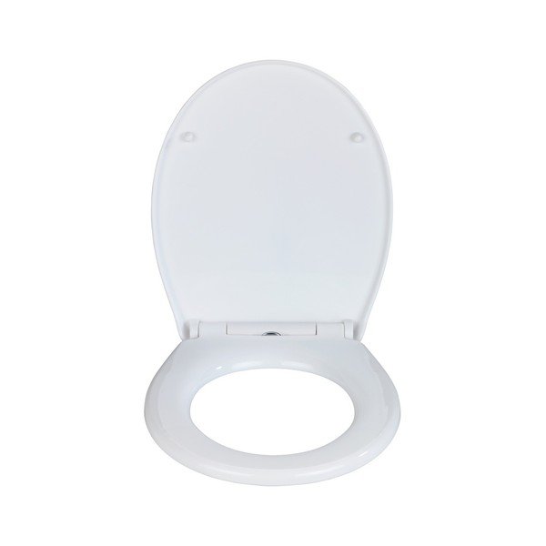 Bílé WC sedátko z termoplastu Wenko Korfu-image-1