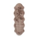 Světle hnědý syntetický běhoun 60x180 cm Super Teddy – Think Rugs