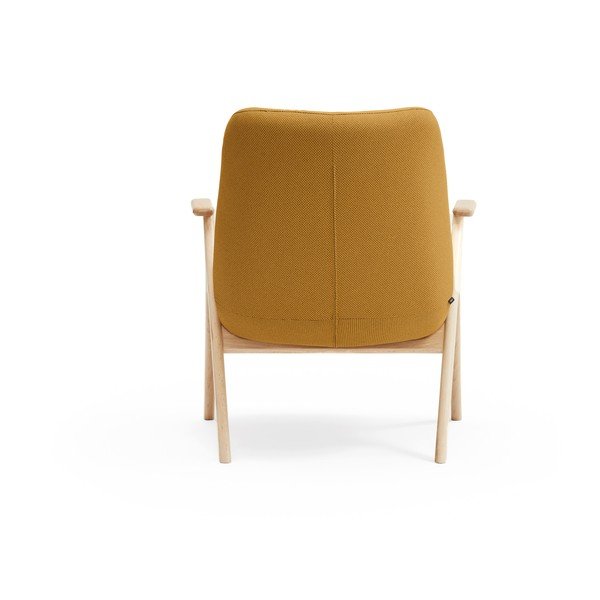 Křeslo v hořčicové barvě Dins – Teulat-image-3