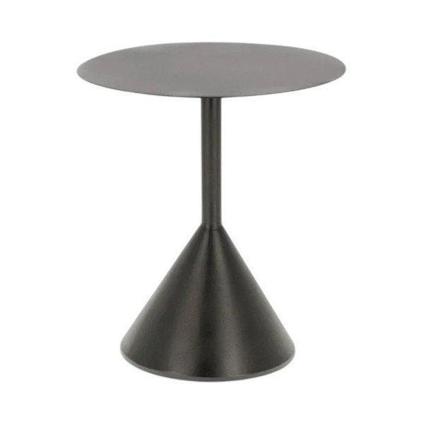 Kovový kulatý odkládací stolek ø 48 cm Yinan – Kave Home