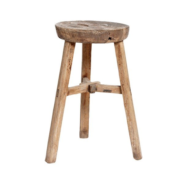 Stolička z jilmového dřeva Hübsch Piper