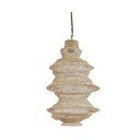 Béžové kovové závěsné svítidlo Nakisha – Light & Living