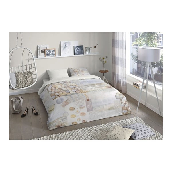 Bavlněné povlečení s potiskem Good Morning Abel, 200 x 200 cm-image-1