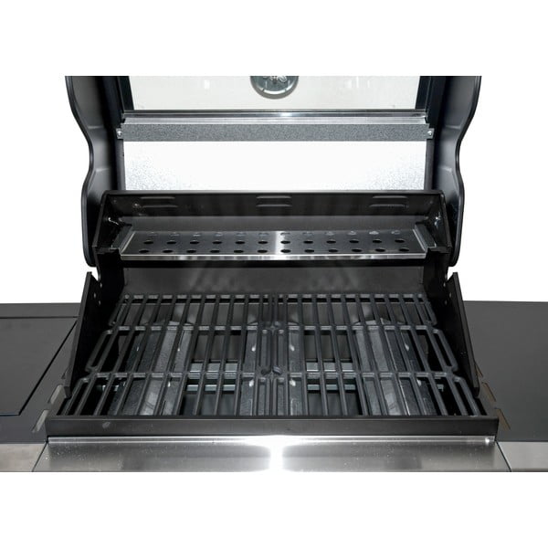 Pojízdný plynový gril Cattara Window 3+1-image-1