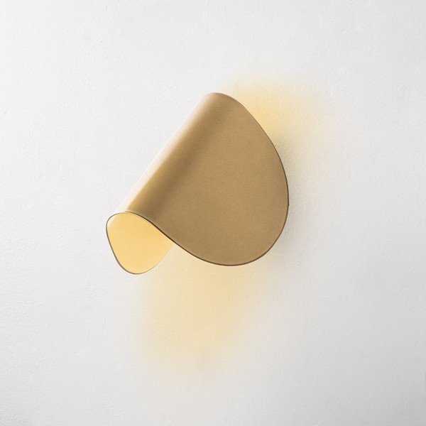 LED nástěnné svítidlo ve zlaté barvě Heybe – Opviq lights-image-1