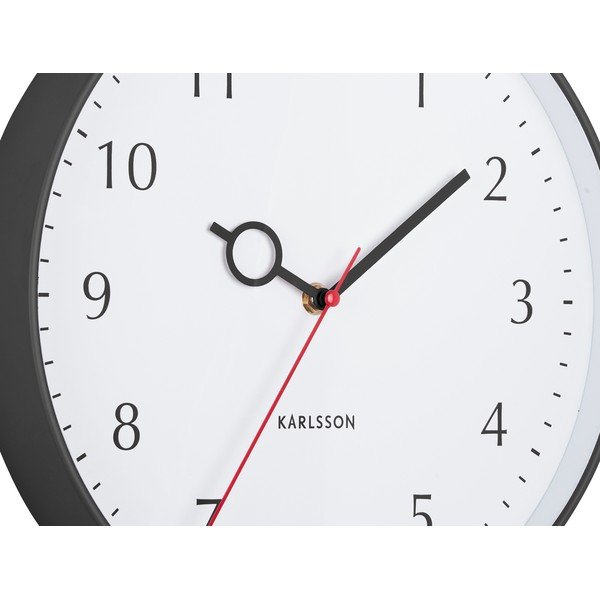 Nástěnné hodiny ø 30 cm Loupe – Karlsson-image-1