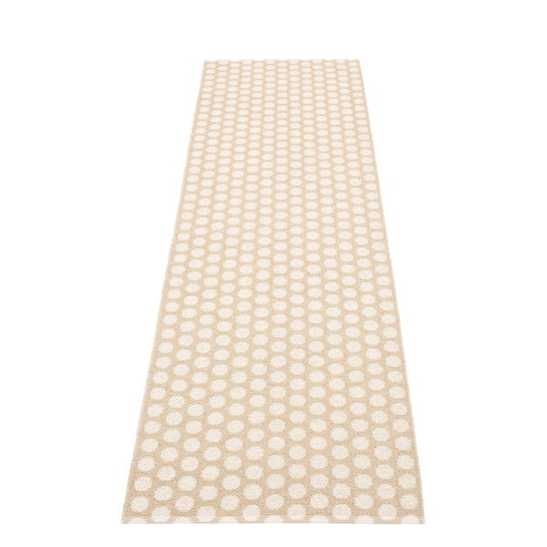 Béžovo-krémový vnitřní a venkovní běhoun 70x250 cm Noa Beige Vanilla – Pappelina