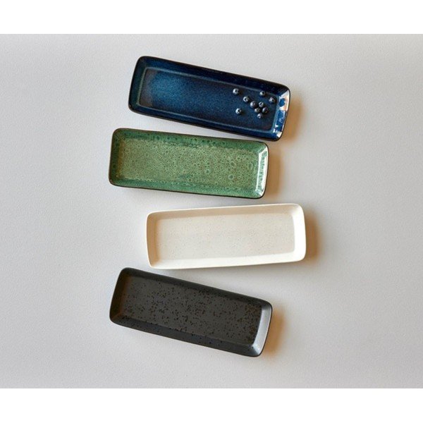 Servírovací keramický tác 14x38 cm Gastro Dark Blue/Black – Bitz-image-3