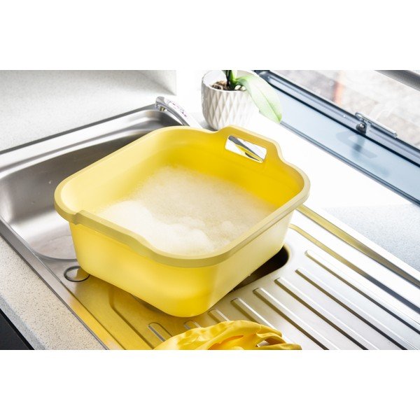 Žlutý lavor Addis Signature, 10 l-image-1