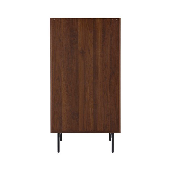 Komoda v dekoru ořechu v tmavě přírodní barvě 60x118,5x45 cm Örgryte – Jotex-image-3