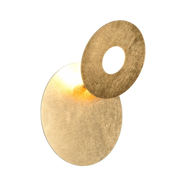 LED nástěnné svítidlo ve zlaté barvě Leano – Trio-image-4