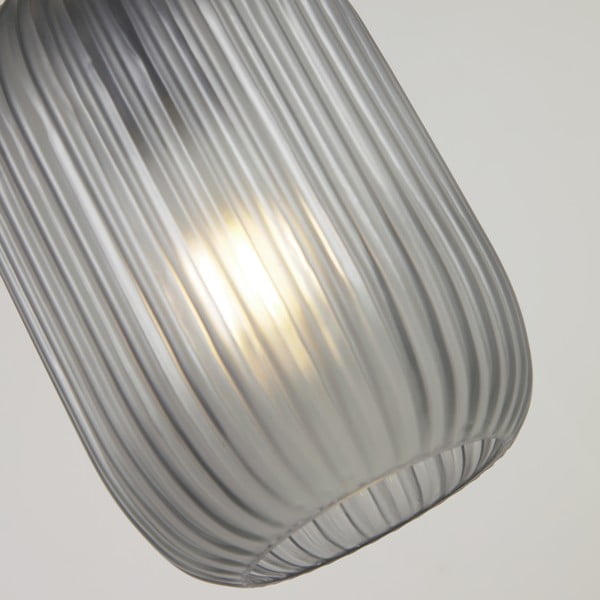 Stropní svítidlo ve zlaté barvě se skleněným stínidlem ø 12 cm Hestia – Kave Home-image-2