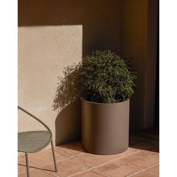 Betonový obal na květináč ø 52 cm Aiguablava – Kave Home-image-1