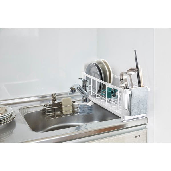 Bílý odkapávač Yamazaki Tower-image-1