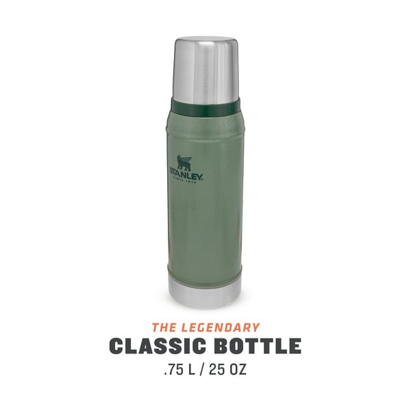 Zelená termoska z nerezové oceli 750 ml Legendary Classic Hammer Tone Green – Stanley-image-3