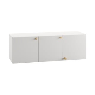 Světle šedá nízká dětská komoda 150x50 cm Cube - Pinio