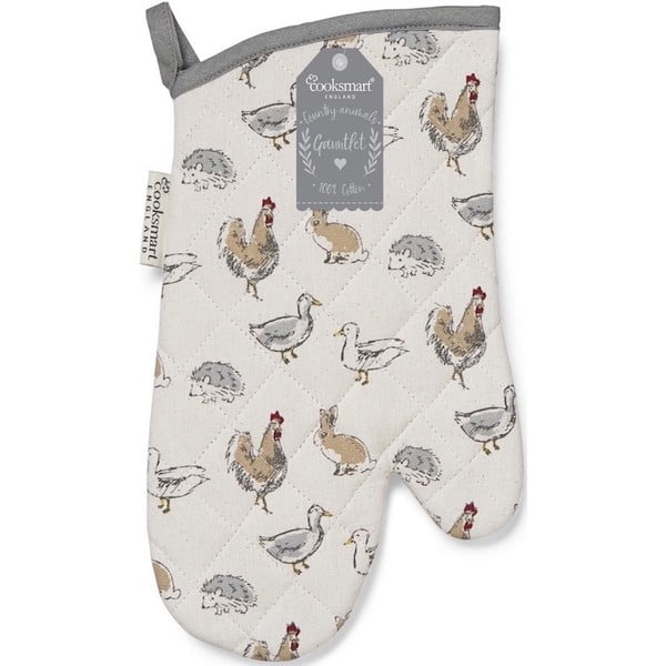 Bavlněná kuchyňská rukavice Cooksmart ® Country Animals-image-1