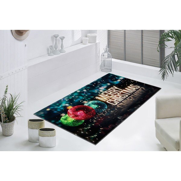 Koberec Vitaus Christmas Period Three Balls With Sign, 50 x 80 cm-image-1
