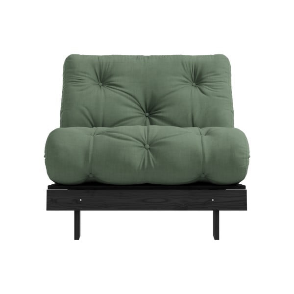 Zelené křeslo Roots Black Night – Karup Design-image-3