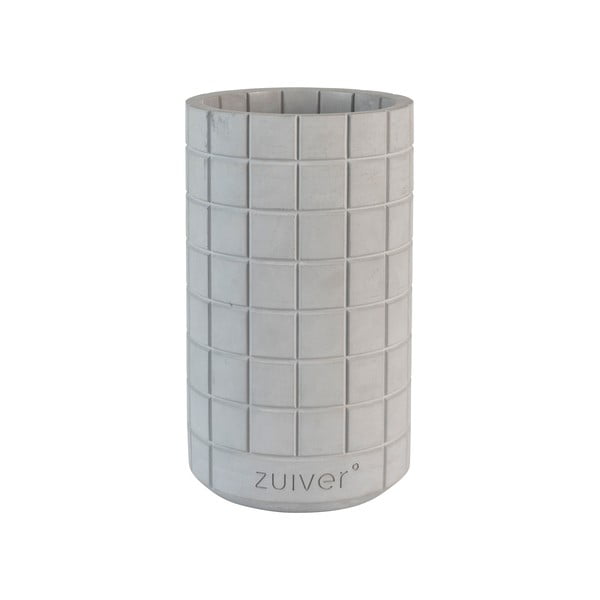 Světle šedá váza z betonu Fajen – Zuiver