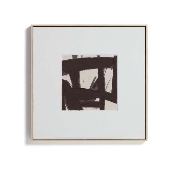Ručně malovaný obraz s rámem/na plátně 60x60 cm Arilan – Kave Home-image-3