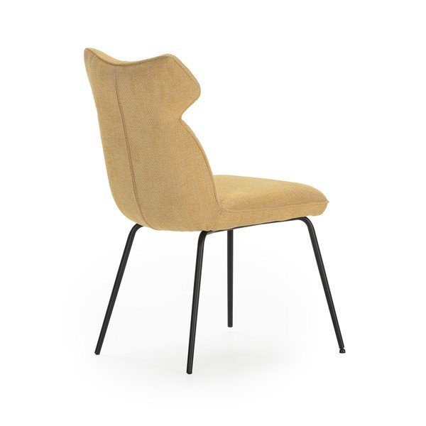 Jídelní židle v hořčicové barvě v sadě 2 ks Dara – Marckeric-image-4