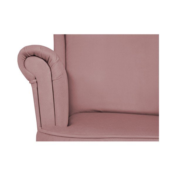 Růžové křeslo Cosmopolitan design Roma-image-2