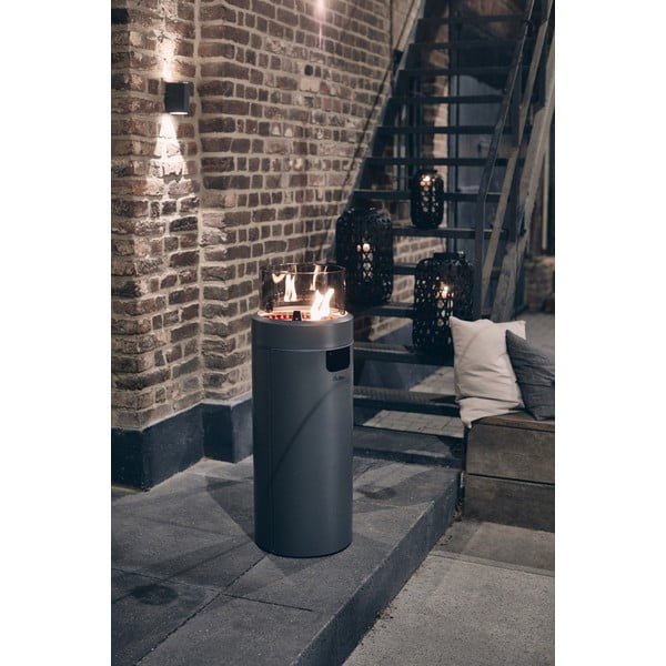 Šedé plynové ohniště ENDERS Nova LED L-image-3