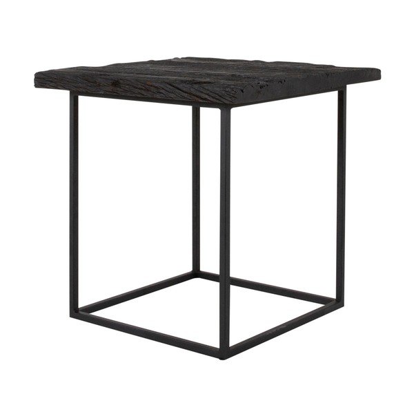 Odkládací stolek s deskou z exotického dřeva Canett Hayes Bob, délka 50 cm-image-1