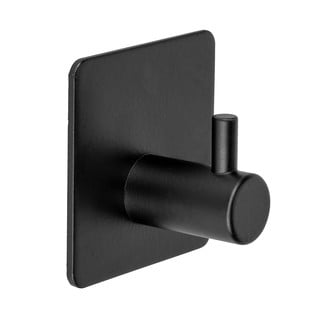 Sada 2 černých nástěnných háčků Wenko Black Outdoor Kitchen Ureo