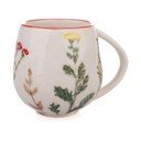 Bílý porcelánový hrnek 240 ml Flower Garden – Dakls