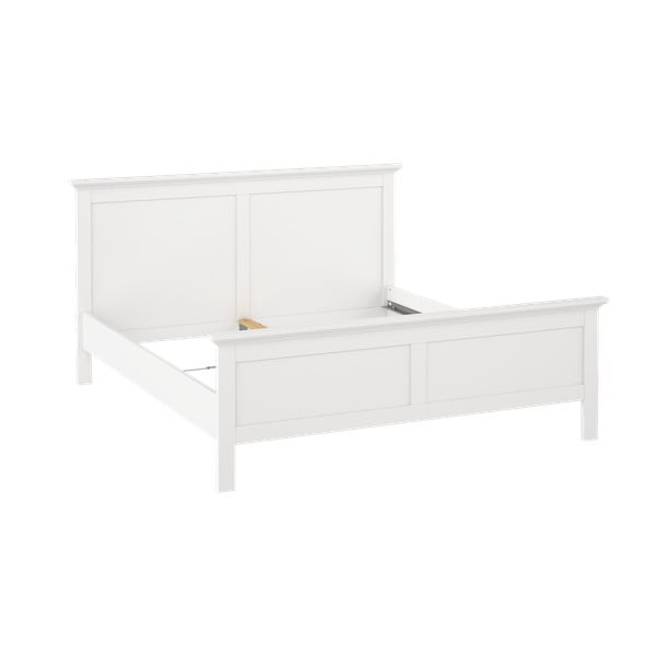 Bílá dvoulůžková postel 160x200 cm Paris – Tvilum