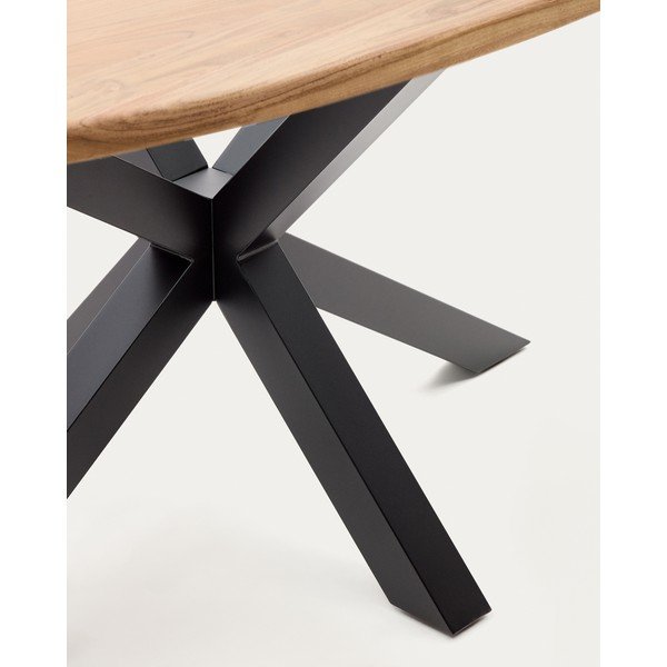 Jídelní stůl s deskou z akácie 100x200 cm Argo – Kave Home-image-4