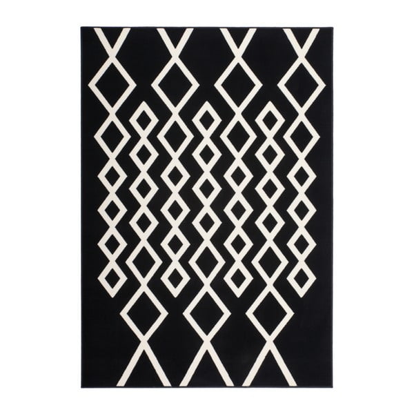 Černý koberec Kayoom Sentosa 522 Elfenbein, 160 x 230 cm