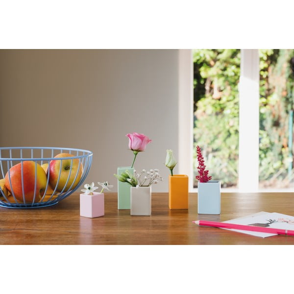 Sada 5 drobných porcelánových váz Remember Mini-image-2