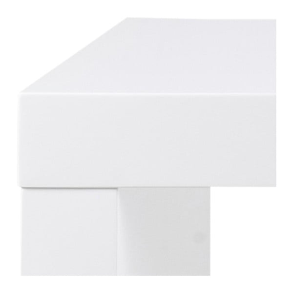 Bílý barový stolek Actona Block-image-2