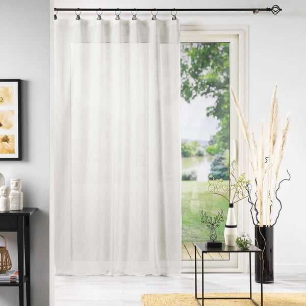 Bílá voálová záclona 140x240 cm Linka – douceur d'intérieur-image-2