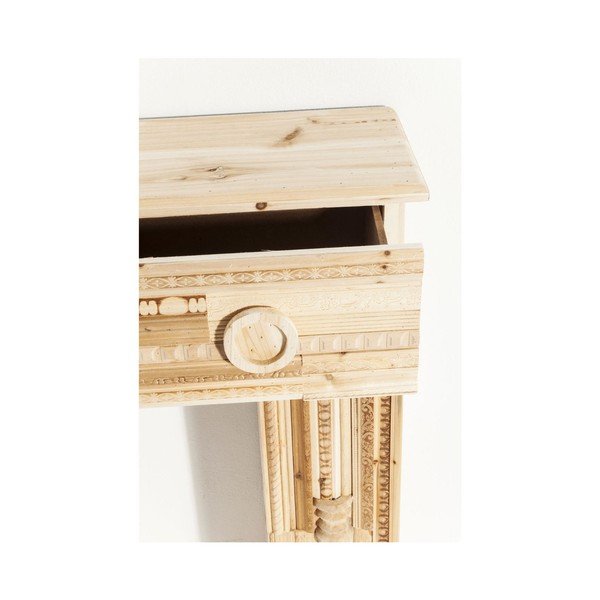Dekorativní krbová římsa z jedlového dřeva Kare Design Ornaments-image-1