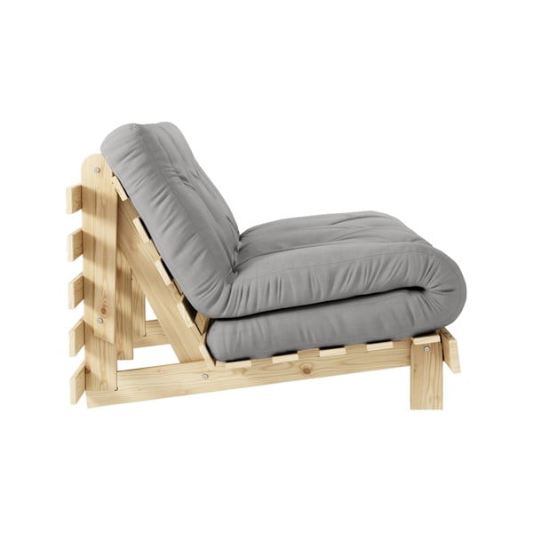 Šedá rozkládací pohovka 140 cm Roots - Karup Design-image-4