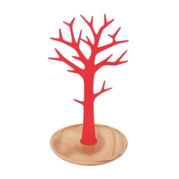 Stojan na šperky Tree Red