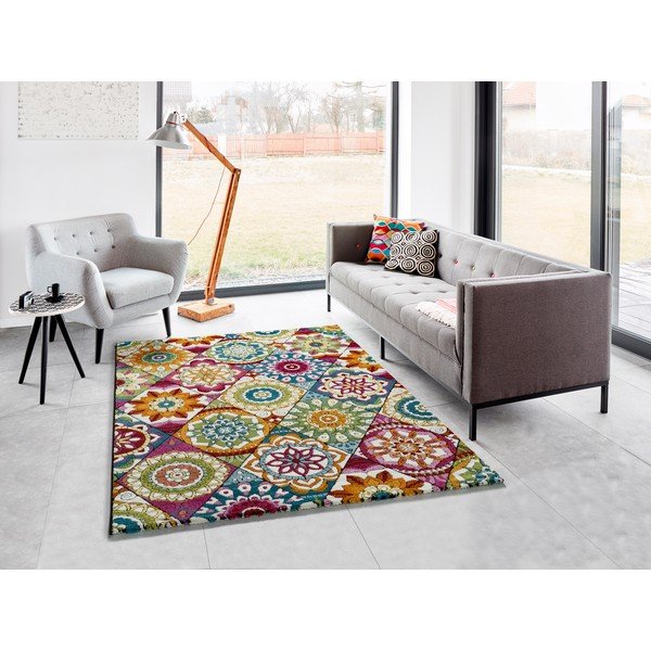 Koberec Universal Happy Flowers, 80 x 150 cm-image-1