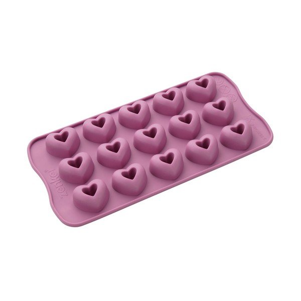 Růžová silikonová forma na čokoládu Fackelmann Sweet Sensation-image-1