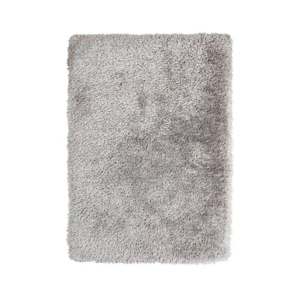 Šedý ručně tuftovaný koberec Think Rugs Montana Puro Silver, 80 x 150 cm