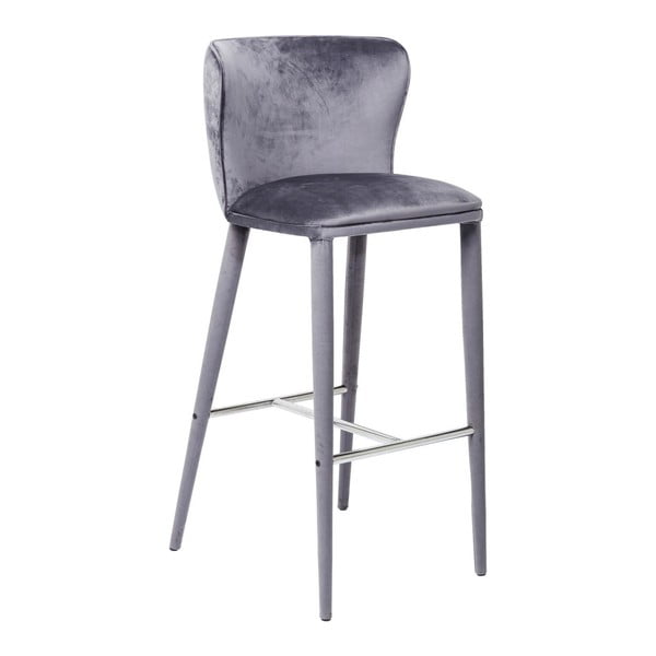 Šedá barová židle Kare Design Santorini