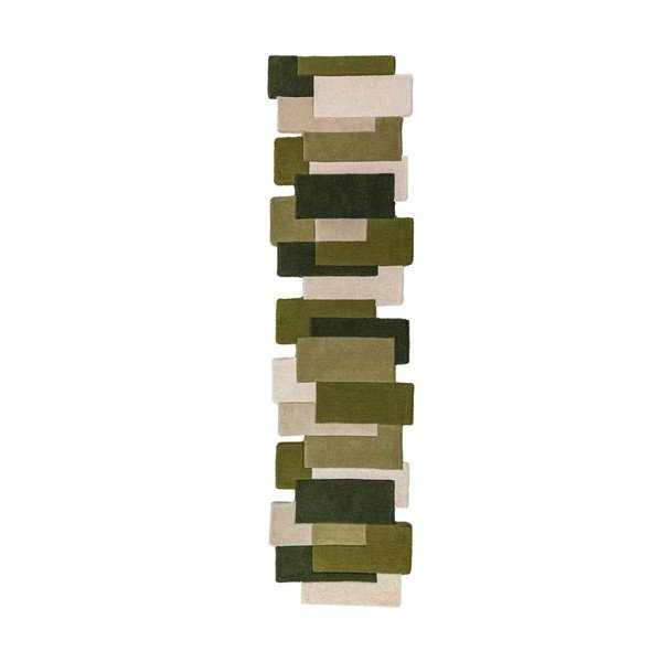 Ručně tkaný vlněný běhoun 60x230 cm Collage – Flair Rugs
