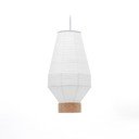 Bílé stínidlo ø 30 cm Hila – Kave Home