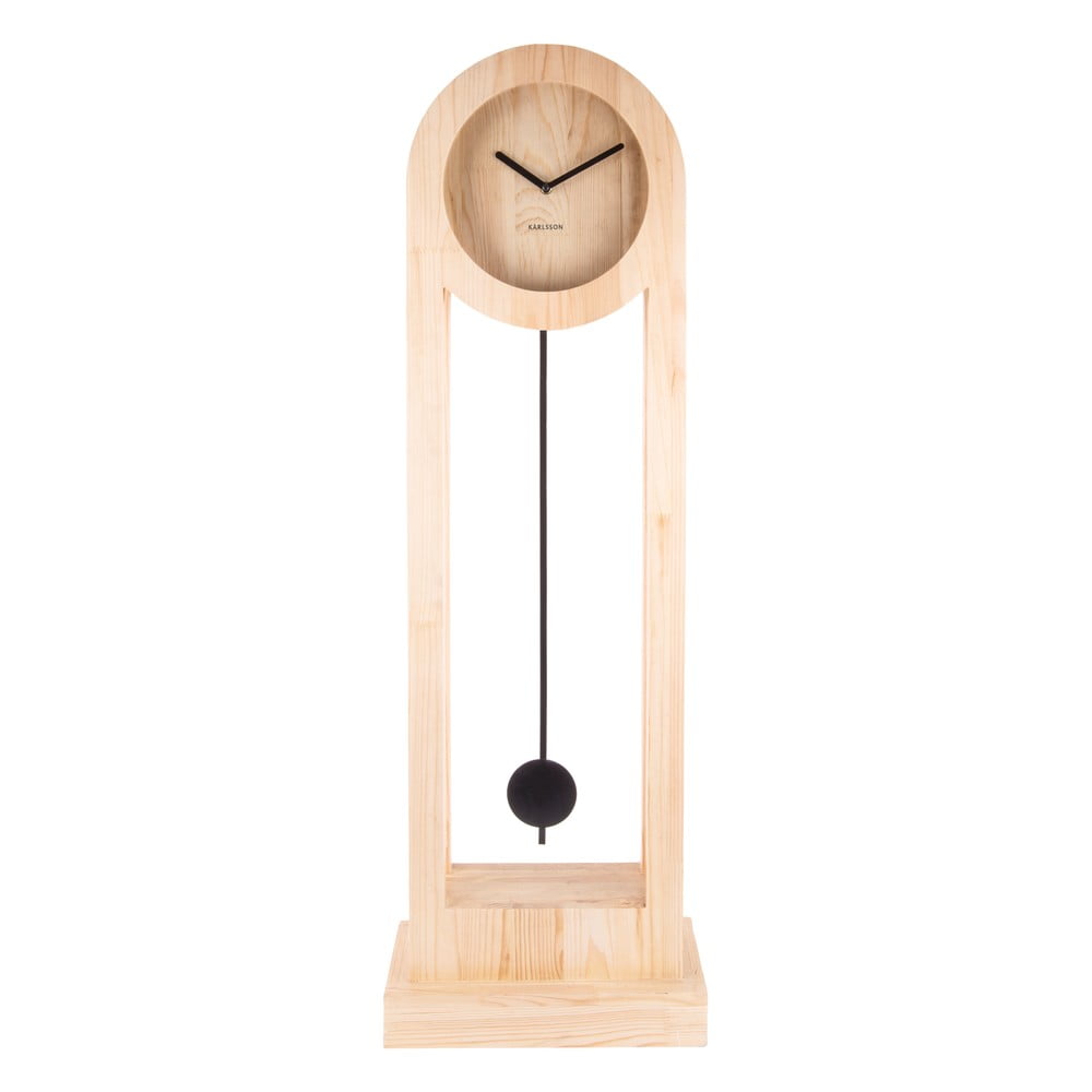 Stojací dřevěné hodiny Karlsson Lena, výška 100 cm