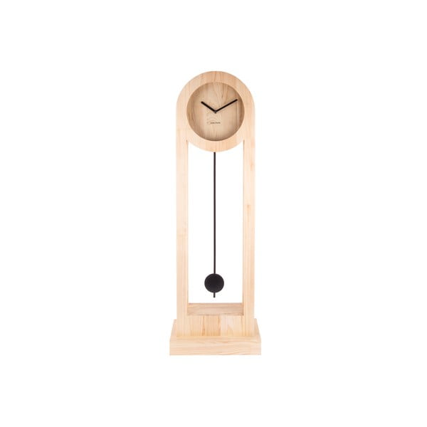 Stojací dřevěné hodiny Karlsson Lena, výška 100 cm